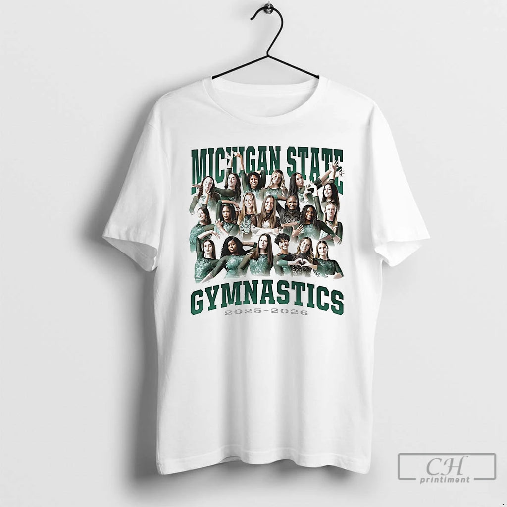 Classic Michigan State Spartans Womens Gymnastics 2026 T Shirts Hoodie, Sweatshirt | InkNestWear.com