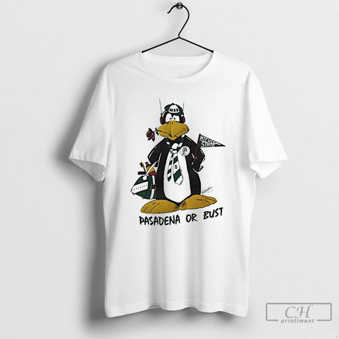 Classic Michigan State Spartans Pasadena Or Bust T Shirts Hoodie, Sweatshirt | InkNestWear.com
