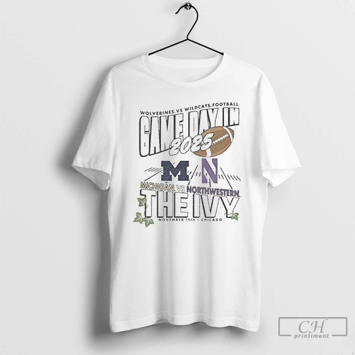 Classic Michigan Wolverines Vs Northwestern Wildcats 2025 Gameday Ivy T-Shirts, Hoodie, Sweatshirt