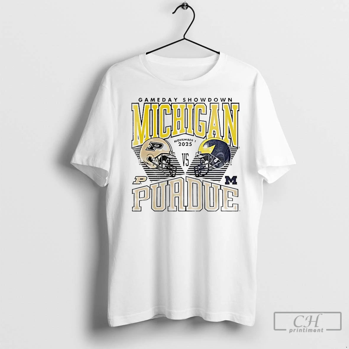 Classic Michigan Wolverines Vs Purdue Boilermakers Gameday Showdown 2025 T-Shirts, Hoodie, Sweatshirt | InkNestWear.com