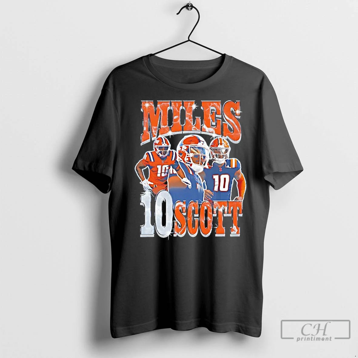 Classic Miles Scott Graphic Illinois Fighting Illini T-Shirts, Hoodie, Sweatshirt | InkNestWear.com