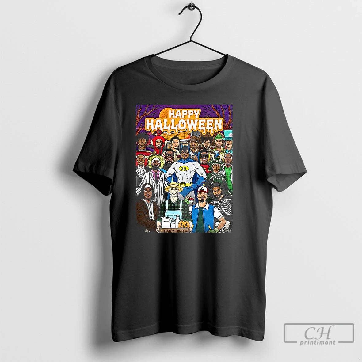Classic Milwaukee Bucks Nba Happy Halloween T Shirts Hoodie, Sweatshirt | InkNestWear.com