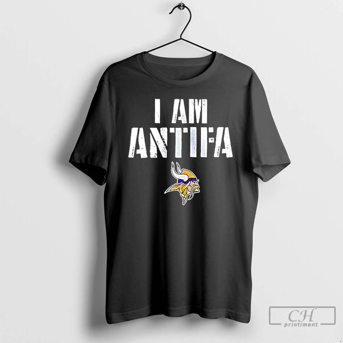 Classic Minnesota Vikings I Am Antifa Against T Shirts Hoodie, Sweatshirt | InkNestWear.com