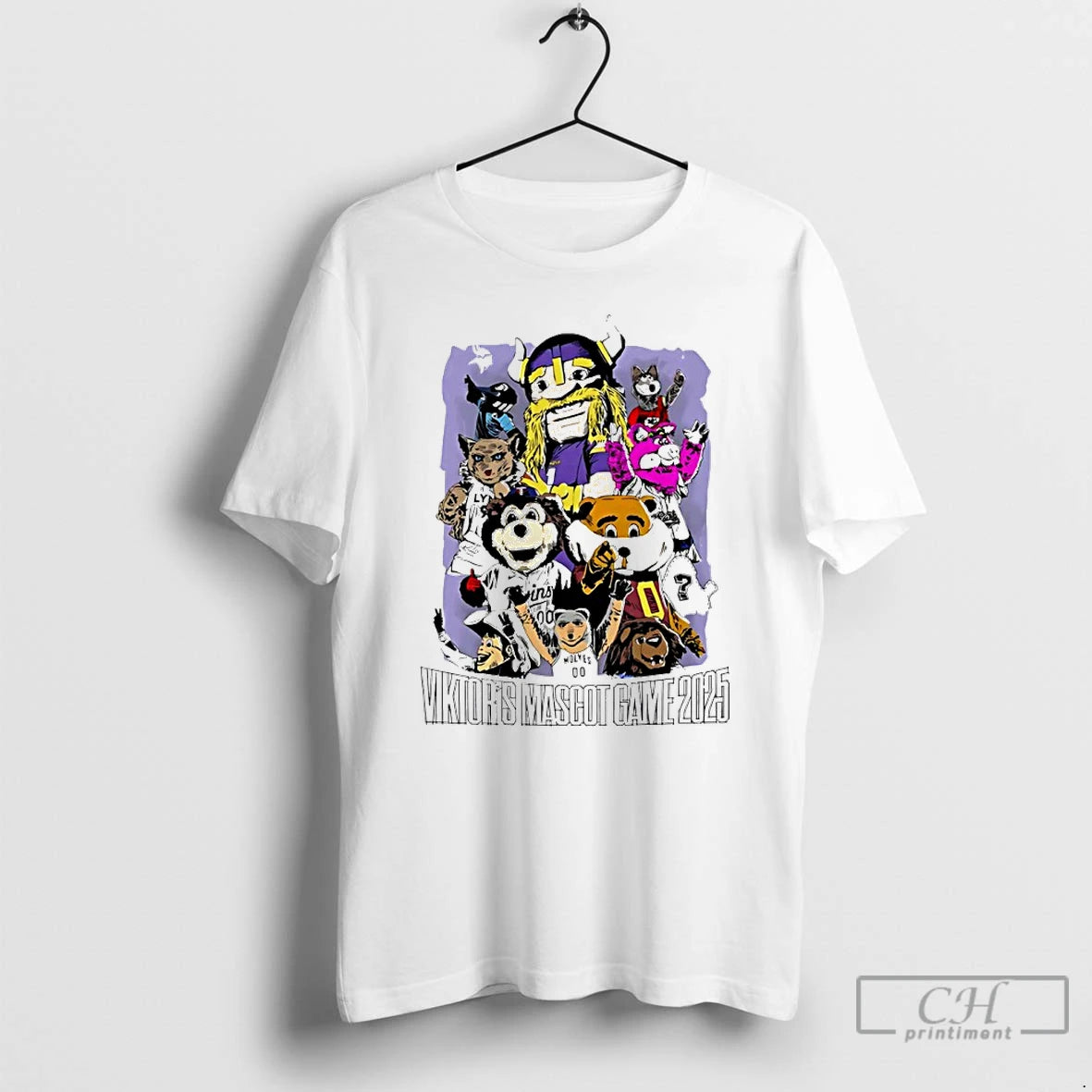 Classic Minnesota Vikings Viktors Mascot Game 2025 T-Shirts, Hoodie, Sweatshirt | InkNestWear.com