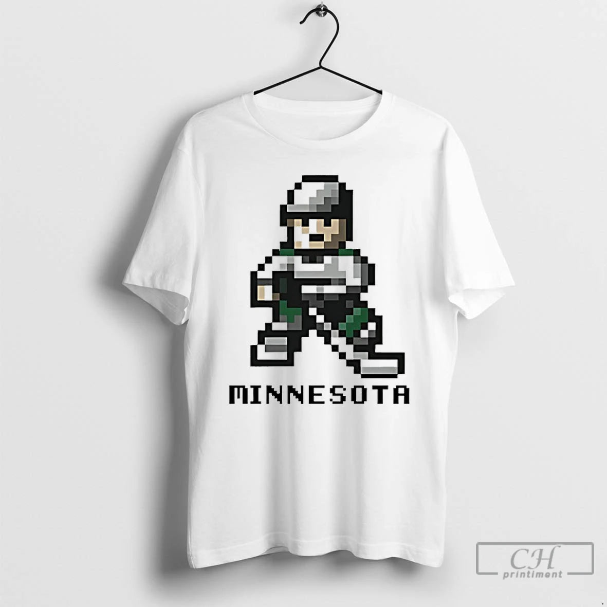 Classic Minnesota Wild Hockey 8 Bit Retro Baller T Shirts Hoodie, Sweatshirt | InkNestWear.com