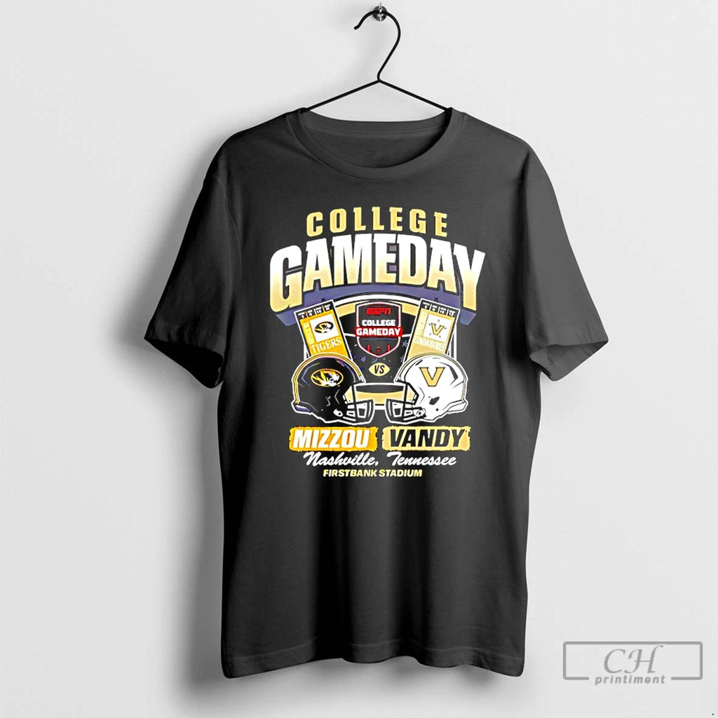 Classic Missouri Tigers Vs Vanderbilt Commodores 2025 College Gameday T Shirts Hoodie, Sweatshirt | InkNestWear.com