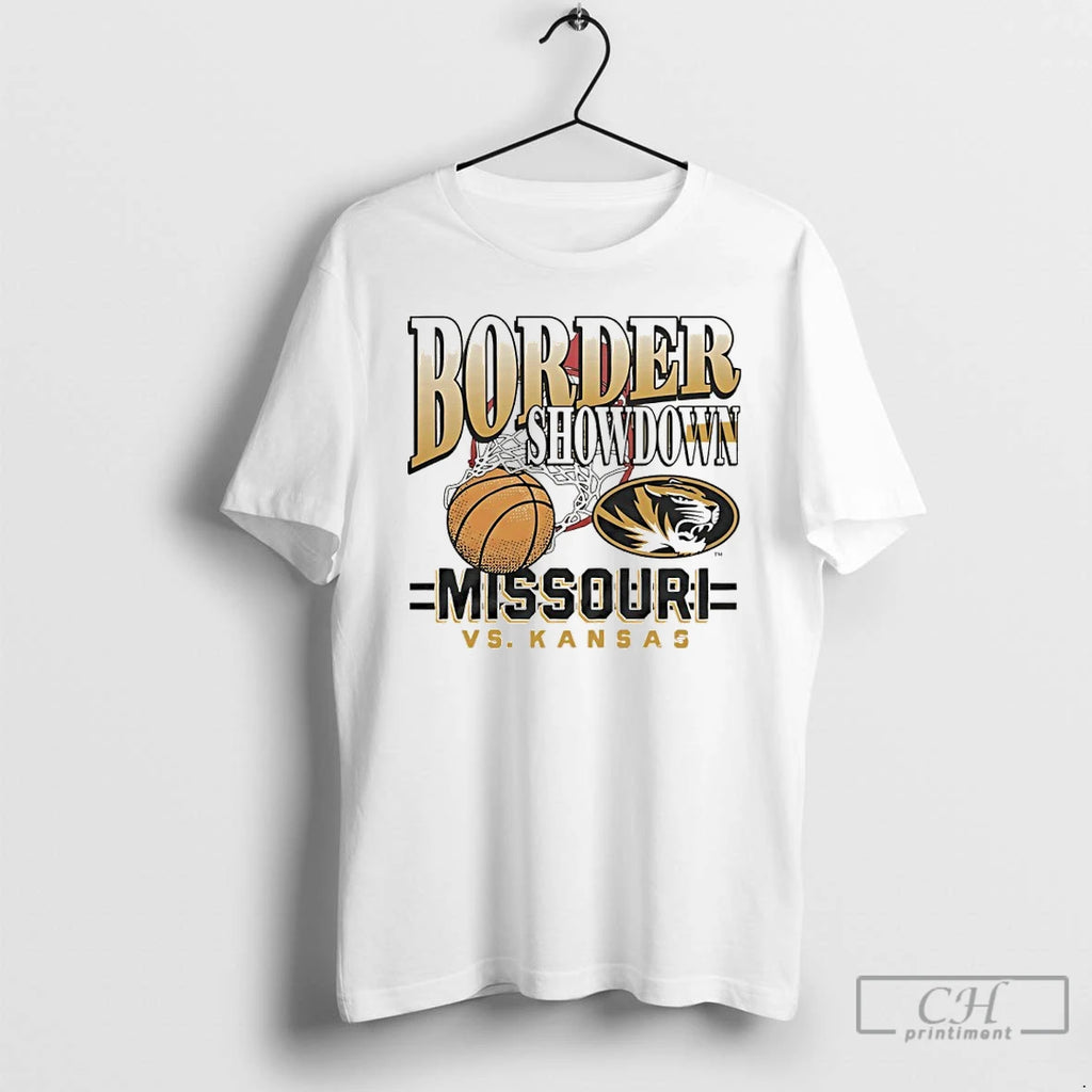Classic Missouri Tigers Vs Kansas Jayhawks 2025 Border Showdown T-Shirts, Hoodie, Sweatshirt | InkNestWear.com