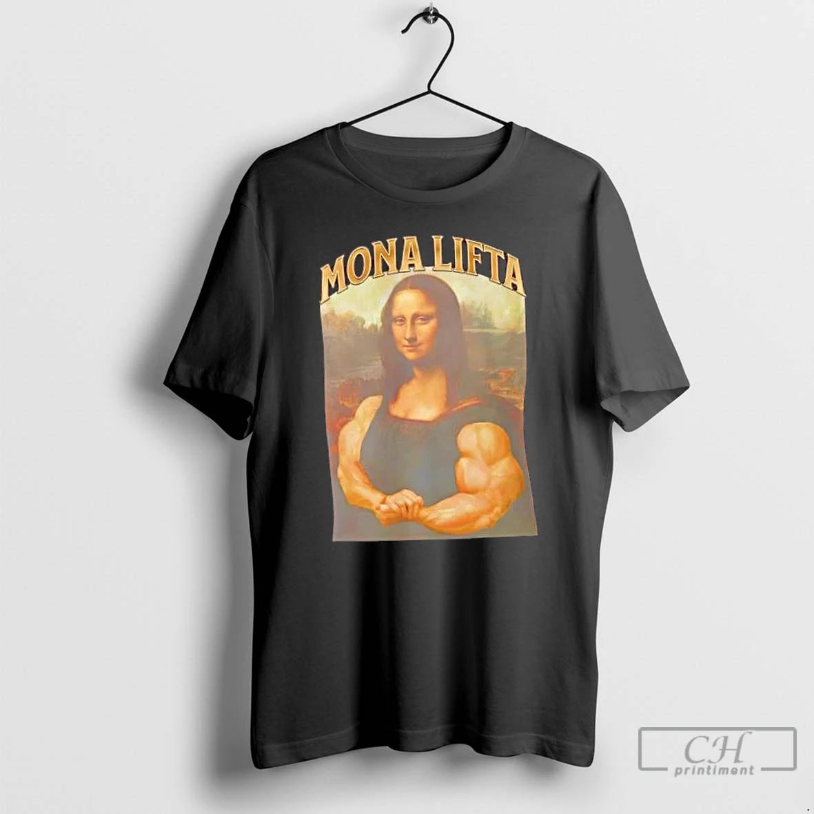 Classic Mona Lifta Funny Gym Parody Art T Shirts Hoodie, Sweatshirt | InkNestWear.com