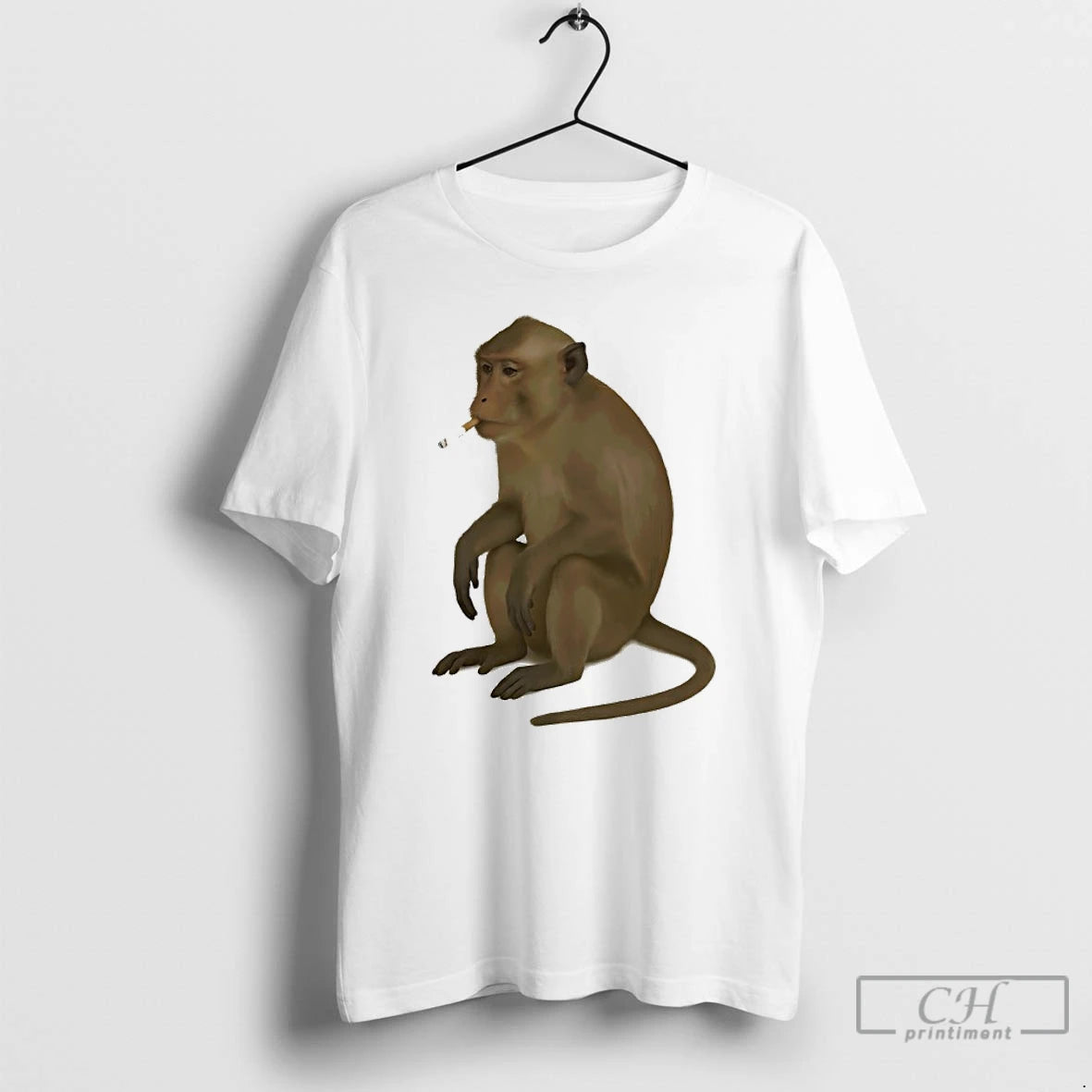 Classic Monkey Smoking Cigarette T-Shirts, Hoodie, Sweatshirt | InkNestWear.com