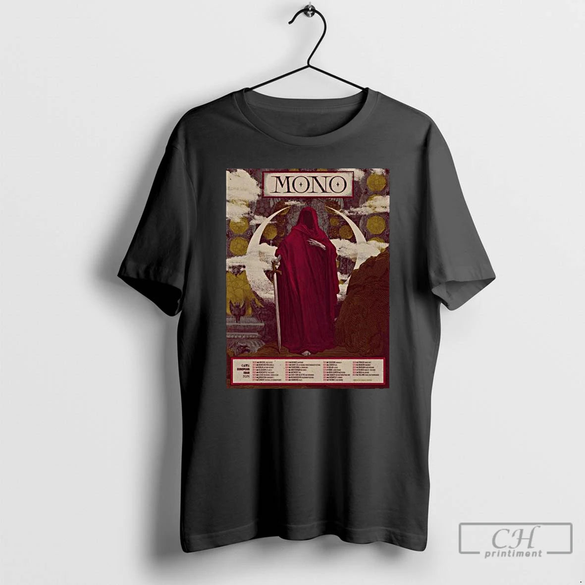 Classic Mono European Tour 2025 Long Sleve T Shirts Hoodie, Sweatshirt | InkNestWear.com
