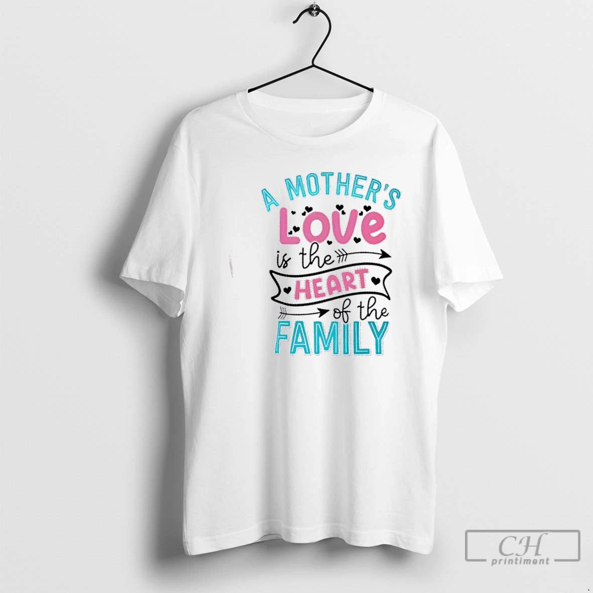 Classic Mothers Love Heart Of Family T-Shirts, Hoodie, Sweatshirt | InkNestWear.com