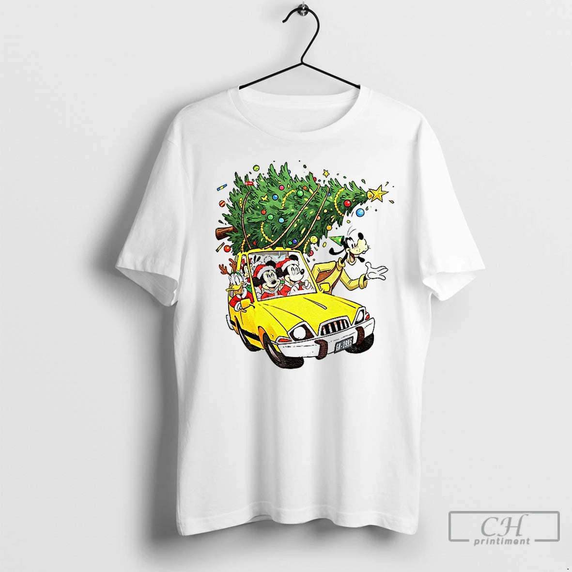 Classic Mouse Friends Truck Tree Merry T-Shirts, Hoodie, Sweatshirt
