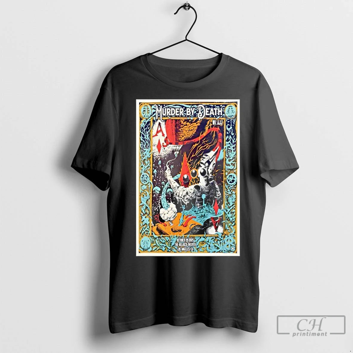 Classic Murder By Death Oct 29 2025 Los Angeles Ca T-Shirts, Hoodie, Sweatshirt | InkNestWear.com