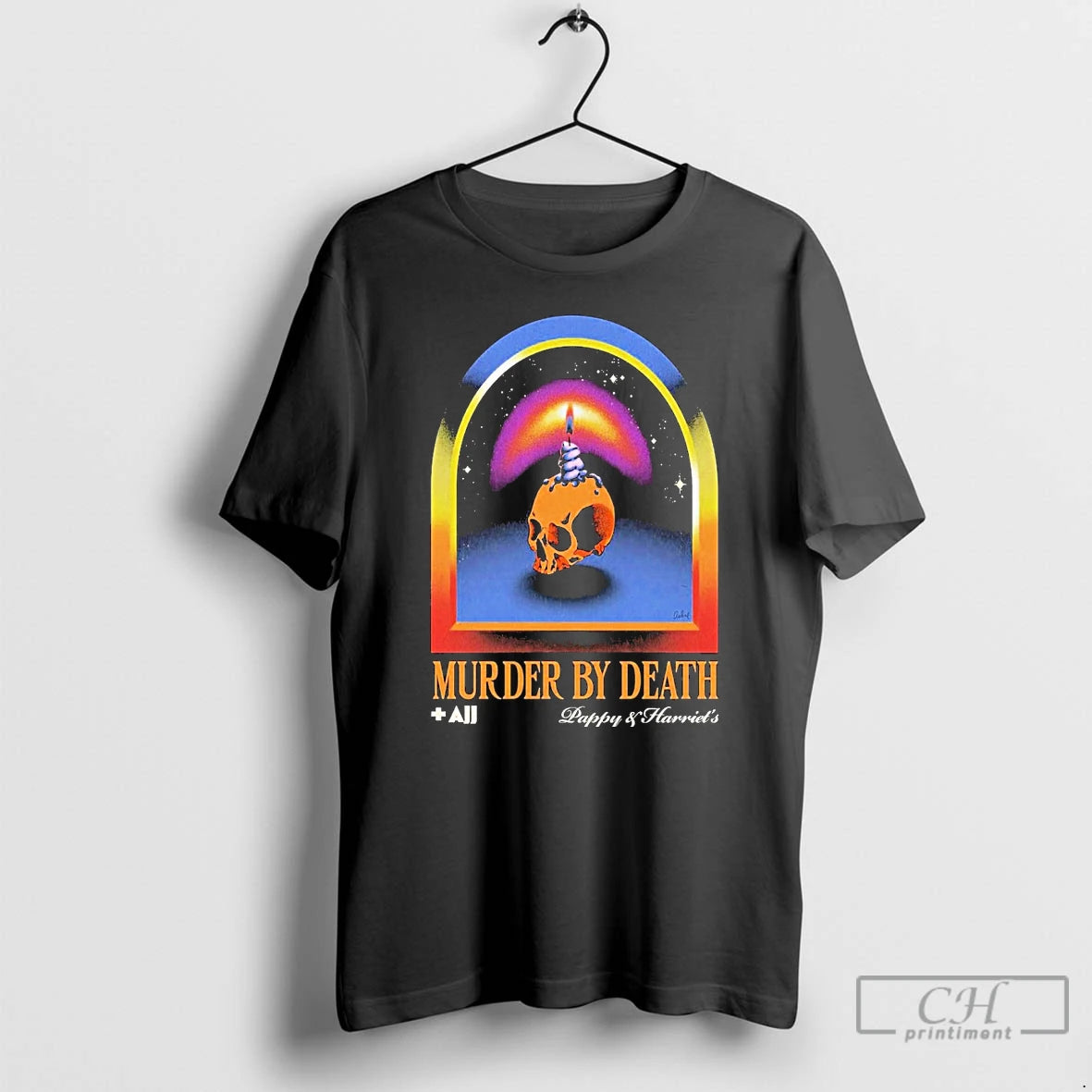 Classic Murder By Death Oct 31 2025 Pappy Harriets In Pioneertown Ca T Shirts Hoodie, Sweatshirt | InkNestWear.com