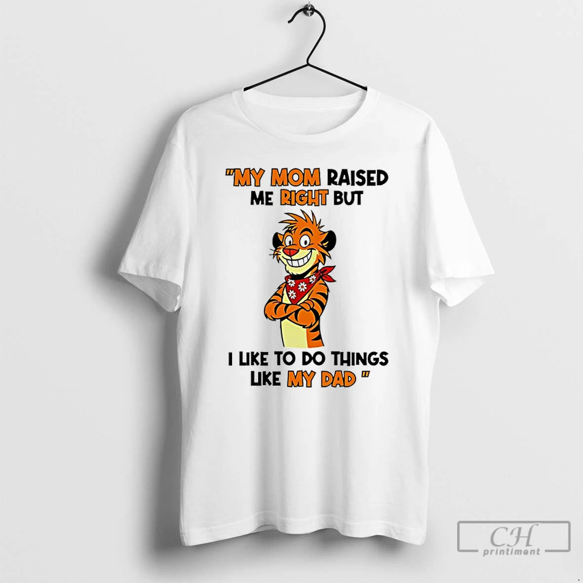 Classic My Mom Raised Me Right But I Like To Do Things Like My Dad T-Shirts, Hoodie, Sweatshirt | InkNestWear.com