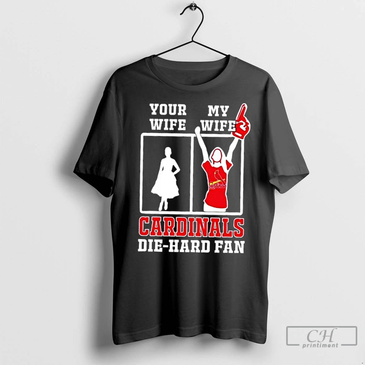 Classic My Wife St Louis Cardinals Baseball Die Hard Fan T-Shirts, Hoodie, Sweatshirt | InkNestWear.com