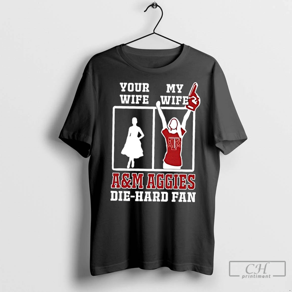 Classic My Wife Texas Am Aggies Football Die Hard Fan T-Shirts, Hoodie, Sweatshirt | InkNestWear.com