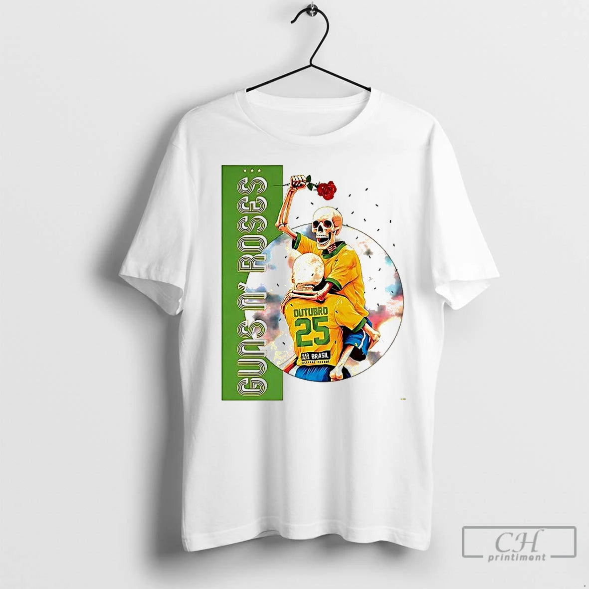 Classic N Roses Allianz Parque Sao Paulo Brazil 2025 Not In This Lifetime Tour Skeleton T-Shirts, Hoodie, Sweatshirt