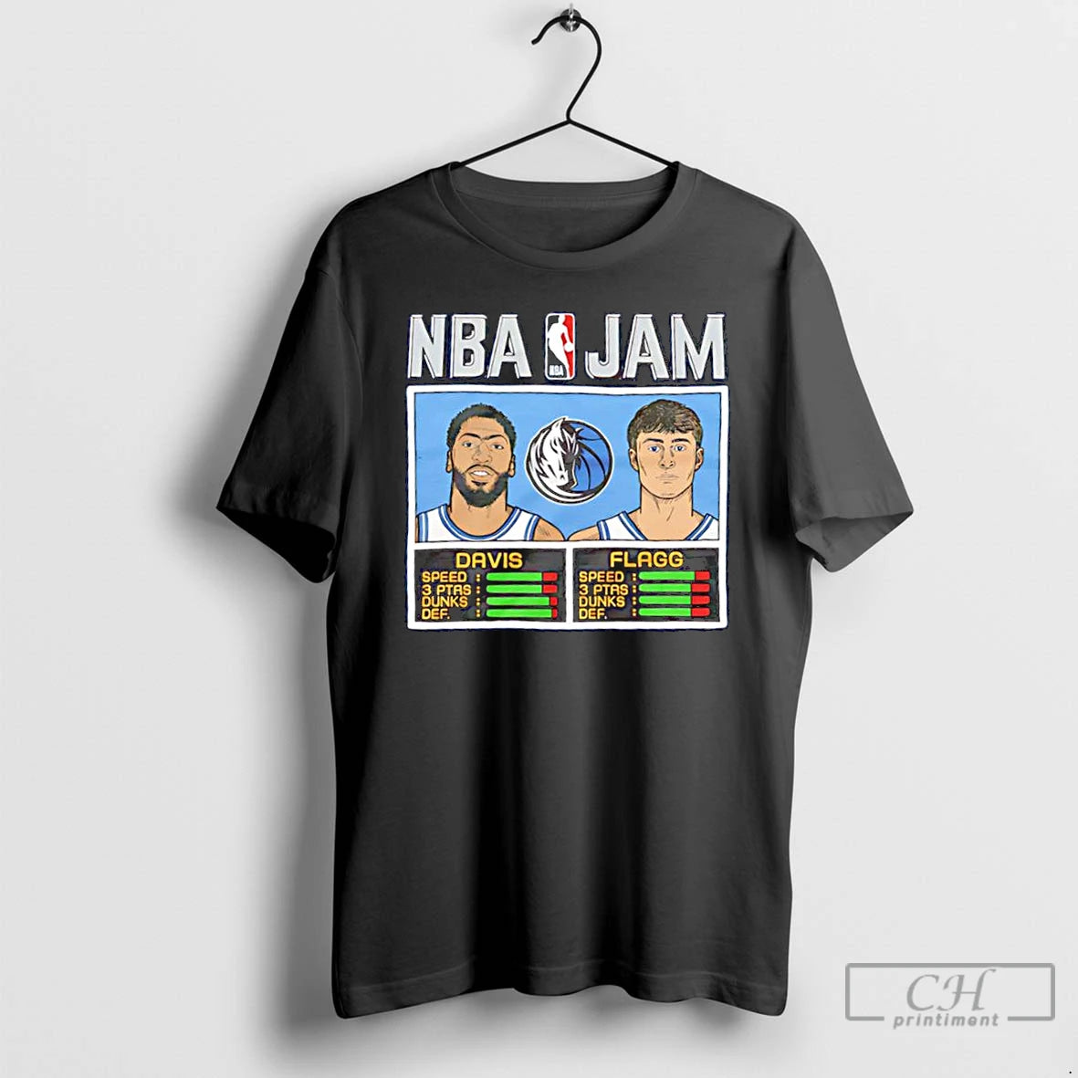 Classic Nba Jam Anthony Davis Cooper Flagg Dallas Mavericks T-Shirts, Hoodie, Sweatshirt