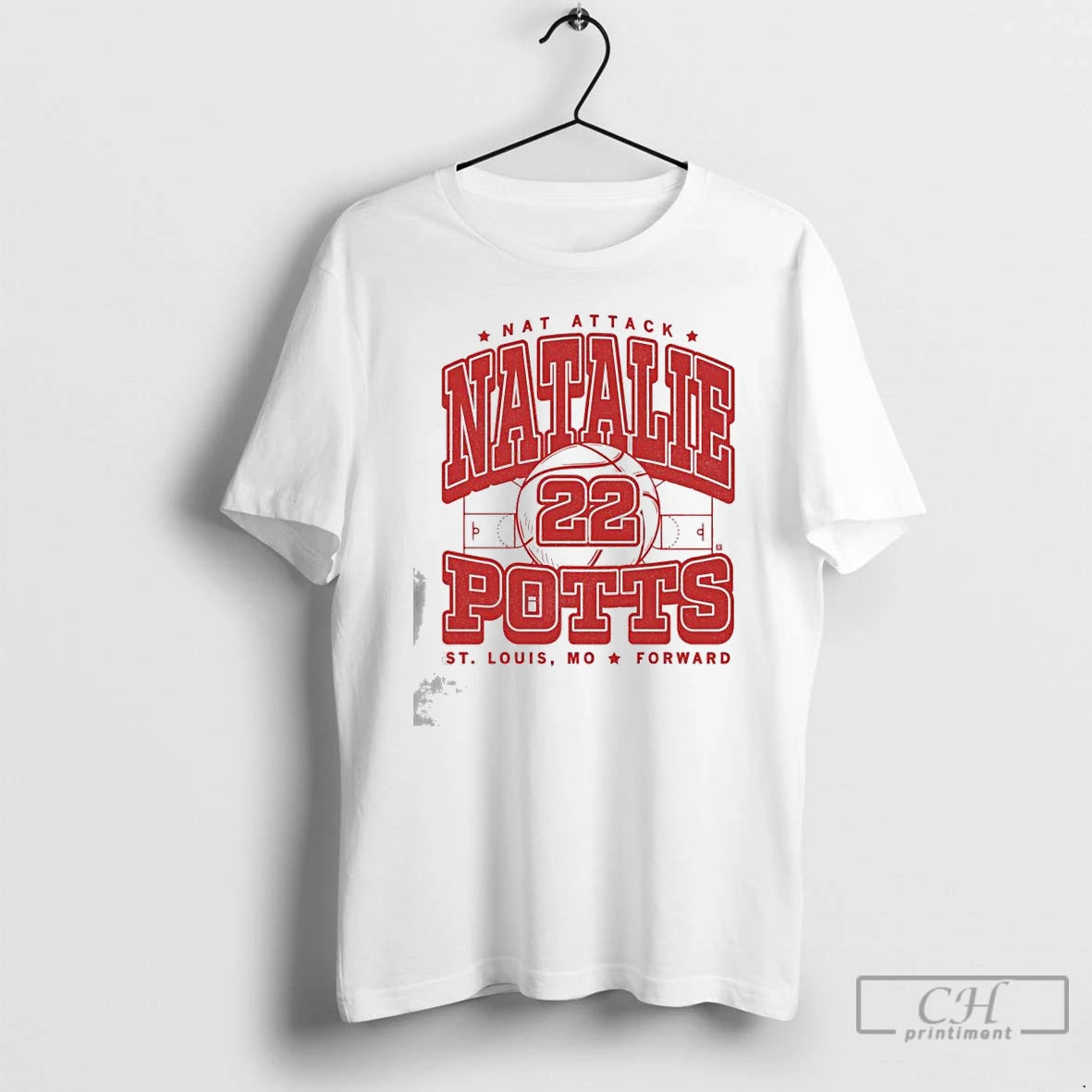Classic Nat Attack Potts St Louis Mo Forward T Shirts Hoodie, Sweatshirt | InkNestWear.com
