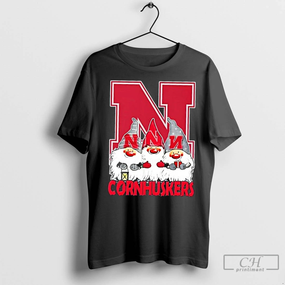 Classic Nebraska Cornhuskers X Gnomes Xmas Christmas T-Shirts, Hoodie, Sweatshirt | InkNestWear.com