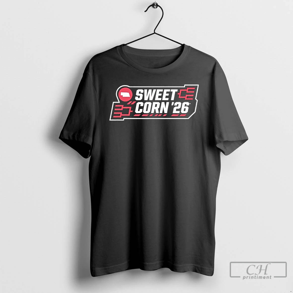 Classic Nebraska Sweet Corn 26 March Madness Parody Logo