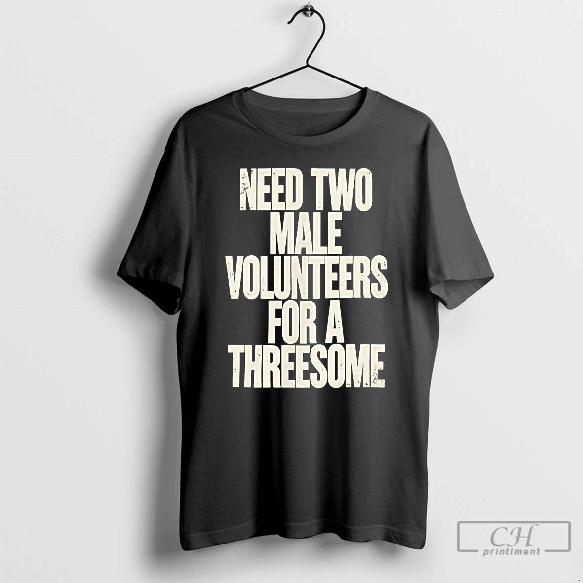 Classic Need Two Males For A Threesome T Shirts Hoodie, Sweatshirt | InkNestWear.com