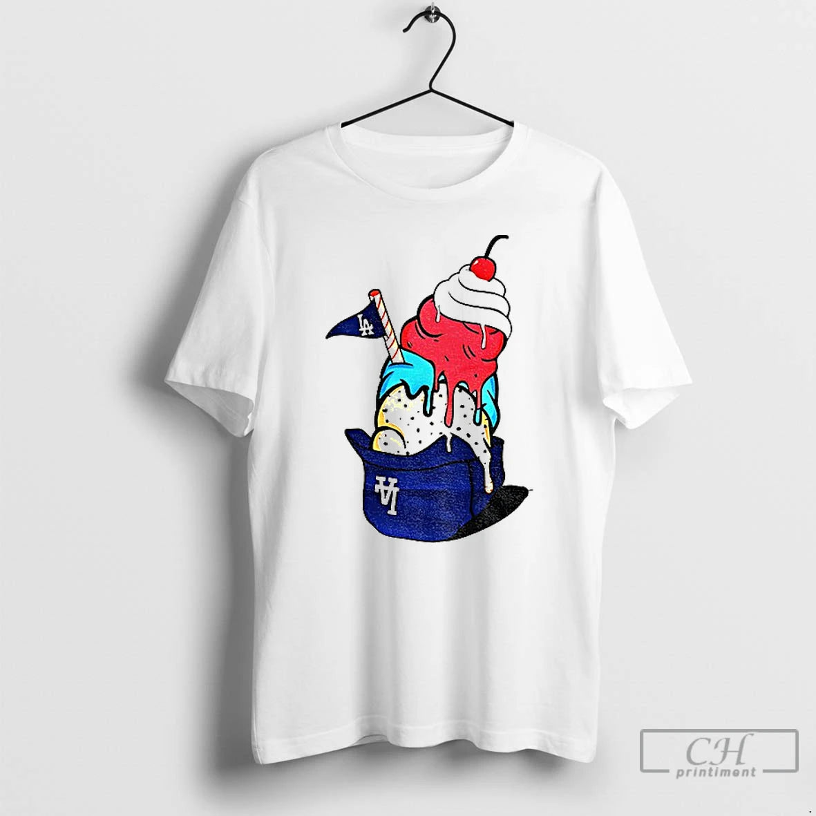 Classic New Era Ice Cream Los Angeles Dodgers Baseball Mlb World Series 2025 T Shirts Hoodie, Sweatshirt | InkNestWear.com