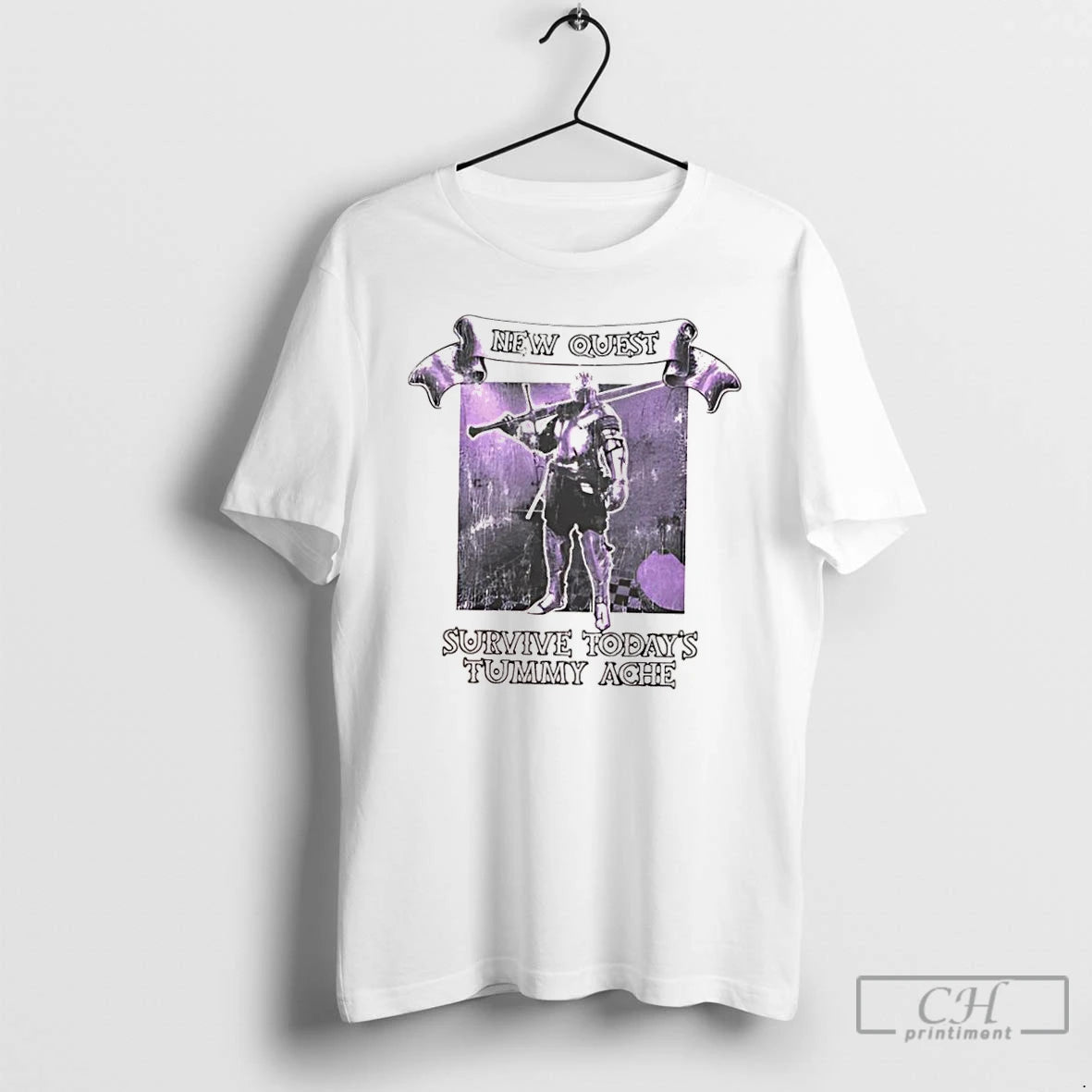 Classic New Quest Survive Tummy Ache Halloween T Shirts Hoodie, Sweatshirt | InkNestWear.com