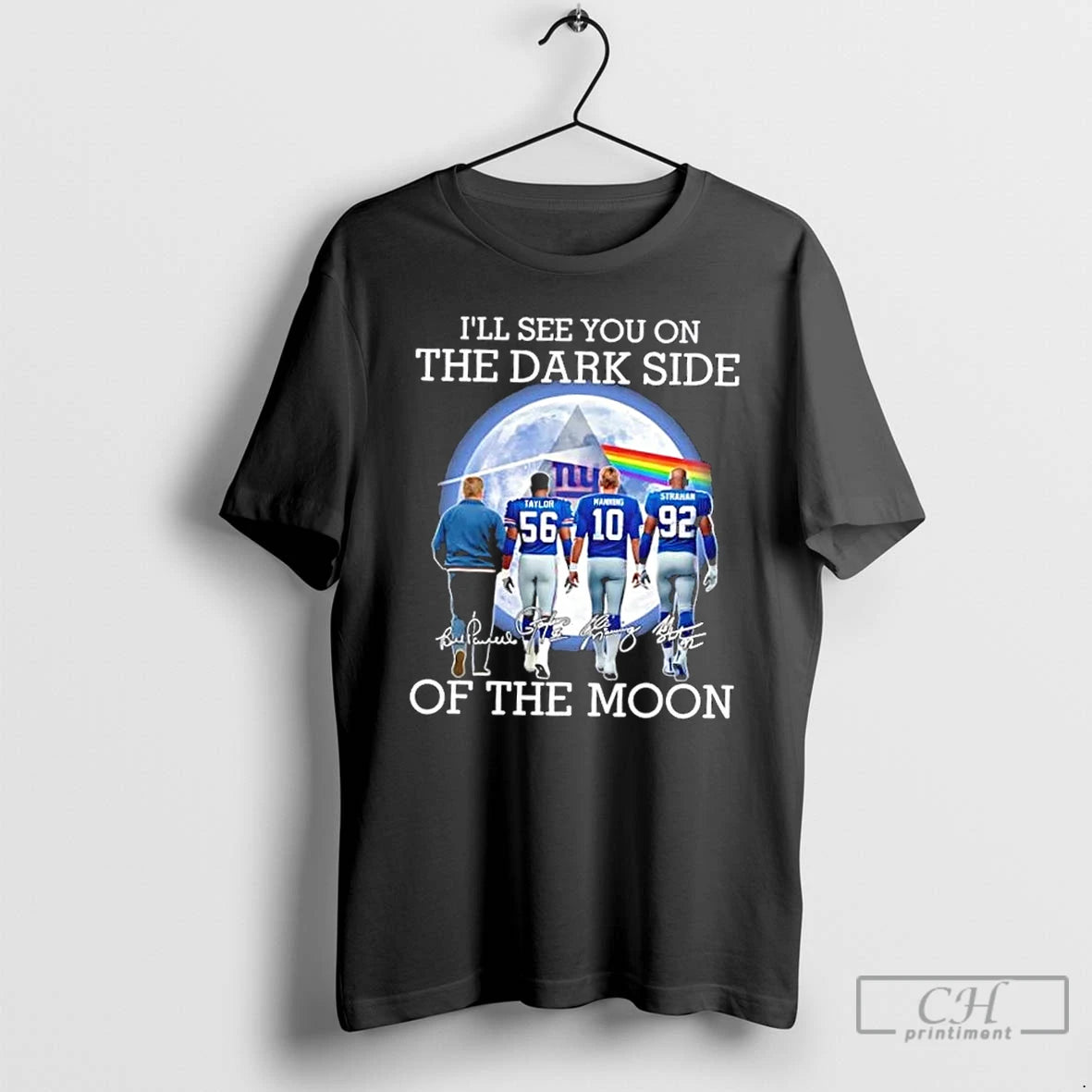 Classic New York Giants Taylor And Legends Ill See You On The Dark Side Of T-Shirts, Hoodie, Sweatshirt | InkNestWear.com