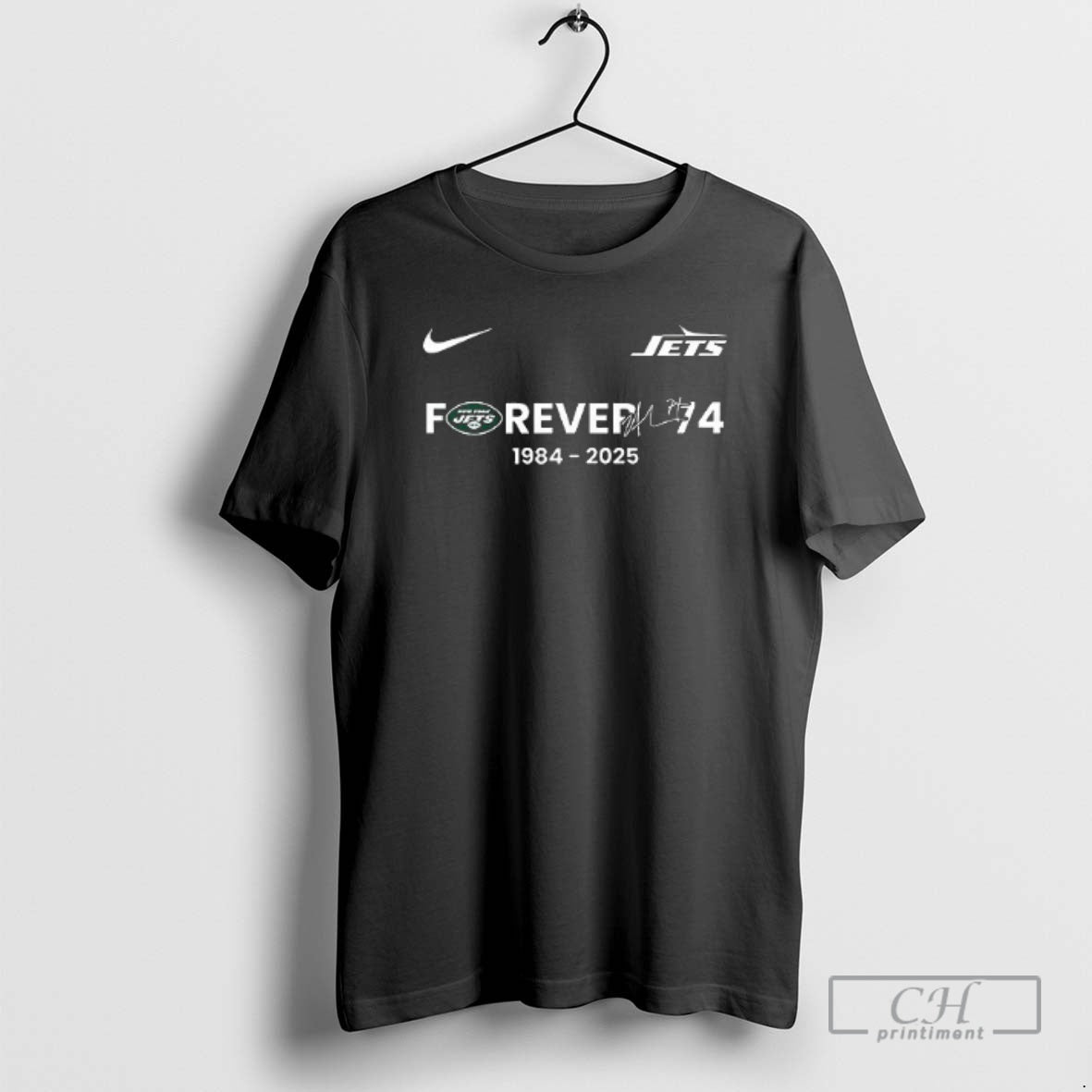 Classic New York Jets Nick Mangold Forever 74 Rest In Peace Legends Graphic Signature T-Shirts, Hoodie, Sweatshirt