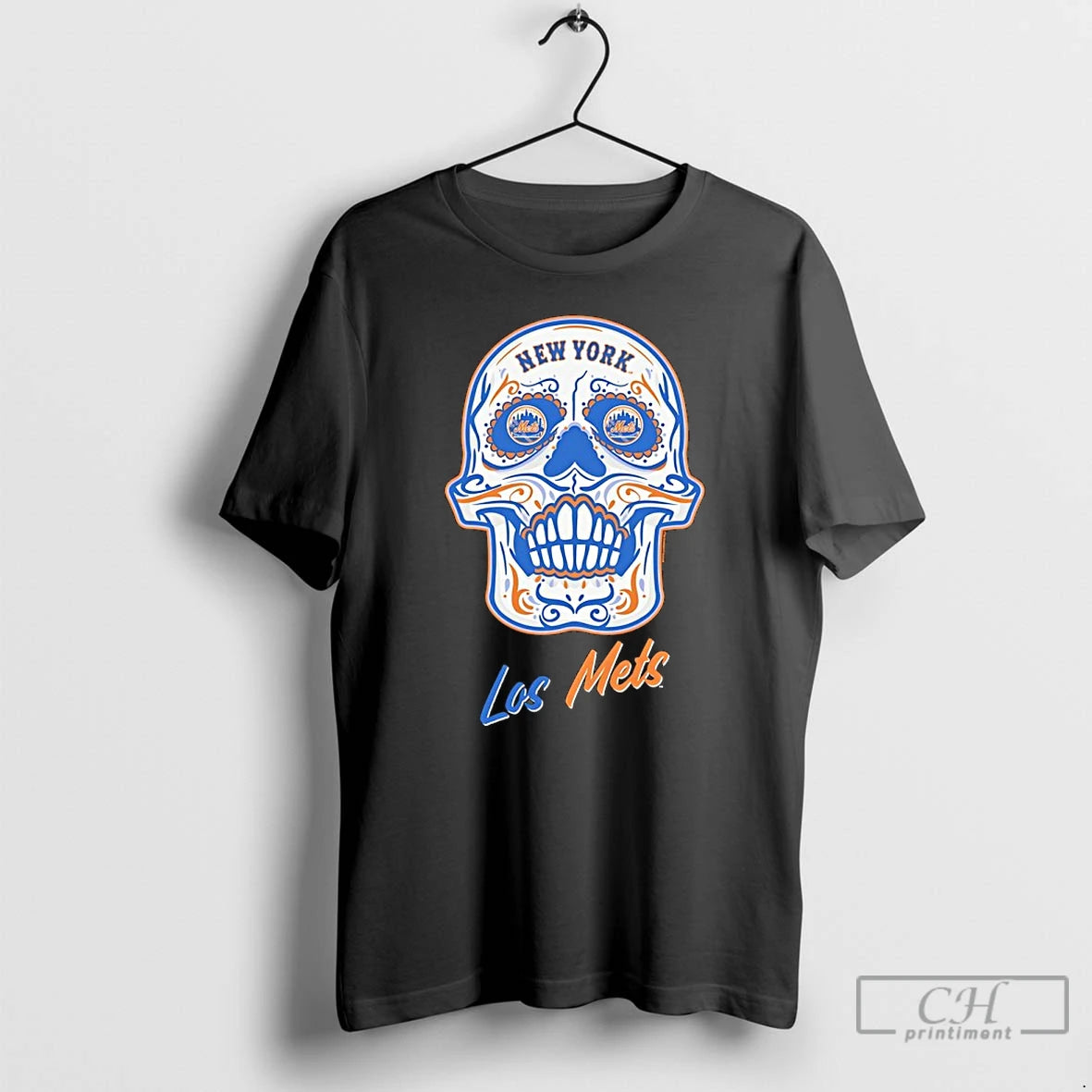 Classic New York Mets Sugar Skull Boxy T-Shirts, Hoodie, Sweatshirt | InkNestWear.com