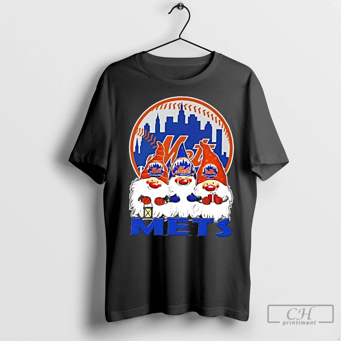 Classic New York Mets X Gnomes Xmas Christmas T-Shirts, Hoodie, Sweatshirt | InkNestWear.com