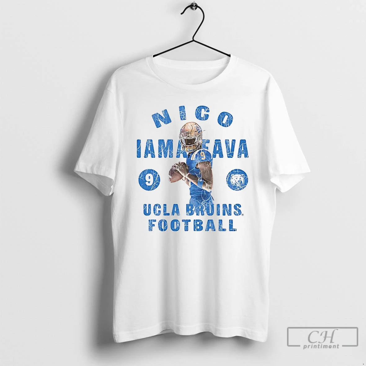 Classic Nico Iamaleava Illustrated Ucla Bruins Football T Shirts Hoodie, Sweatshirt | InkNestWear.com