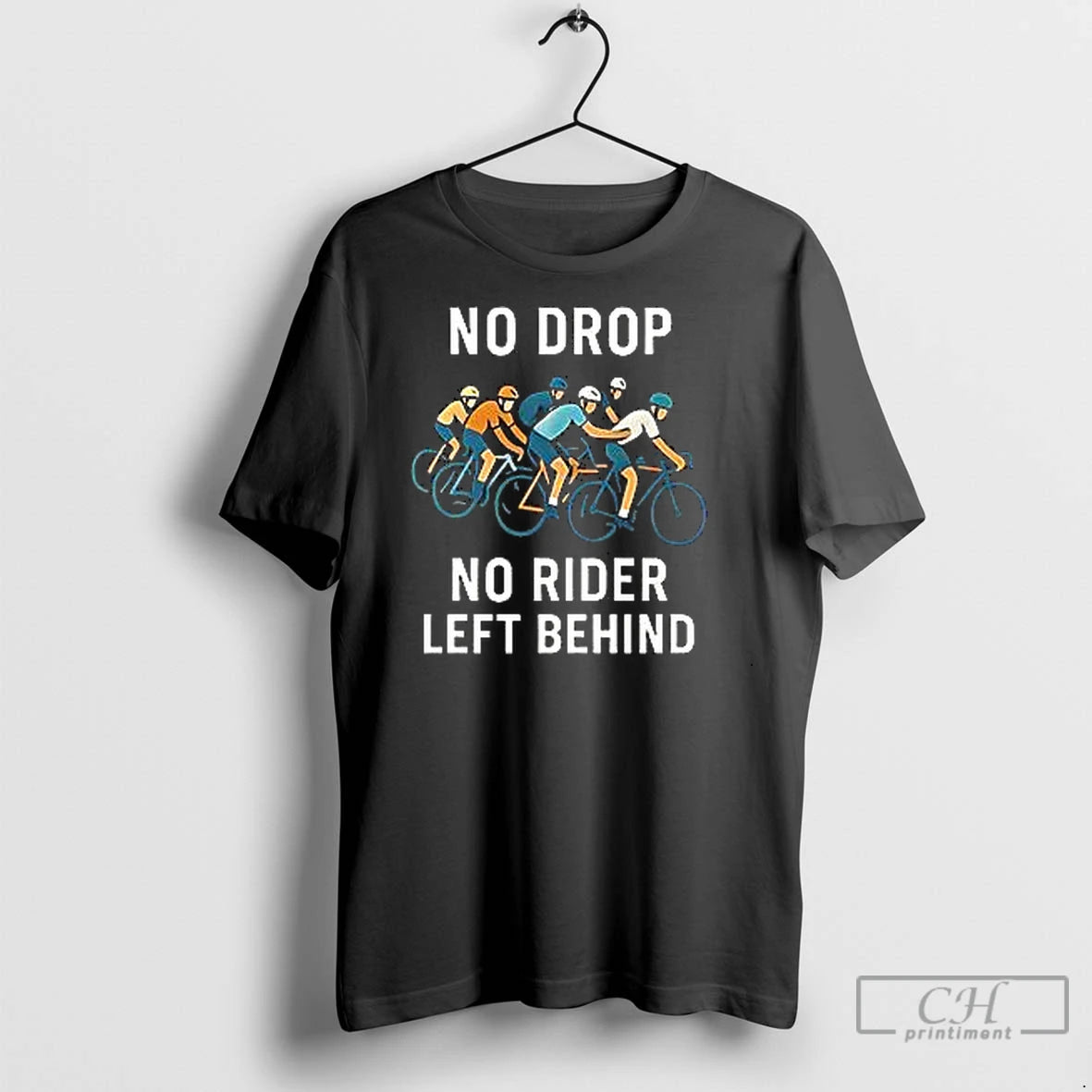 Classic No Drop No Rider Left Behind Cycling T-Shirts, Hoodie, Sweatshirt | InkNestWear.com