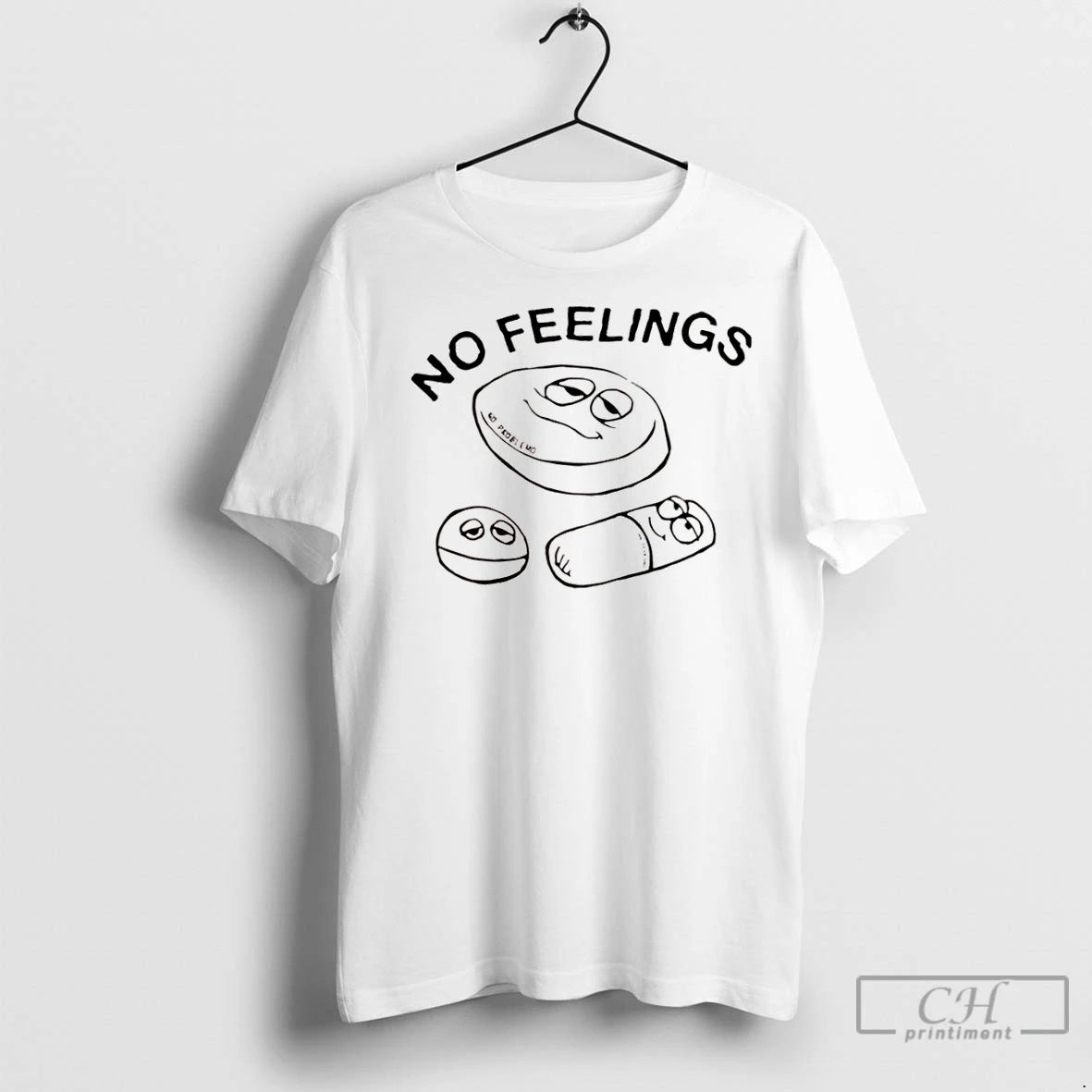 Classic No Feelings No Problemo Hard Feelings T-Shirts, Hoodie, Sweatshirt | InkNestWear.com