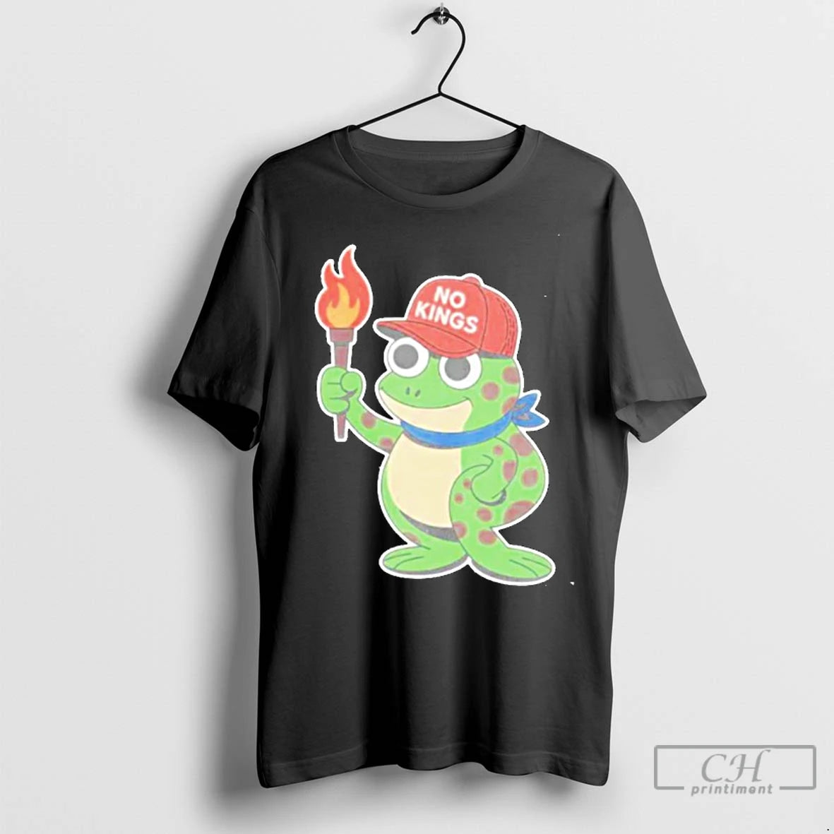 Classic No Kings Frog Fire T-Shirts, Hoodie, Sweatshirt | InkNestWear.com