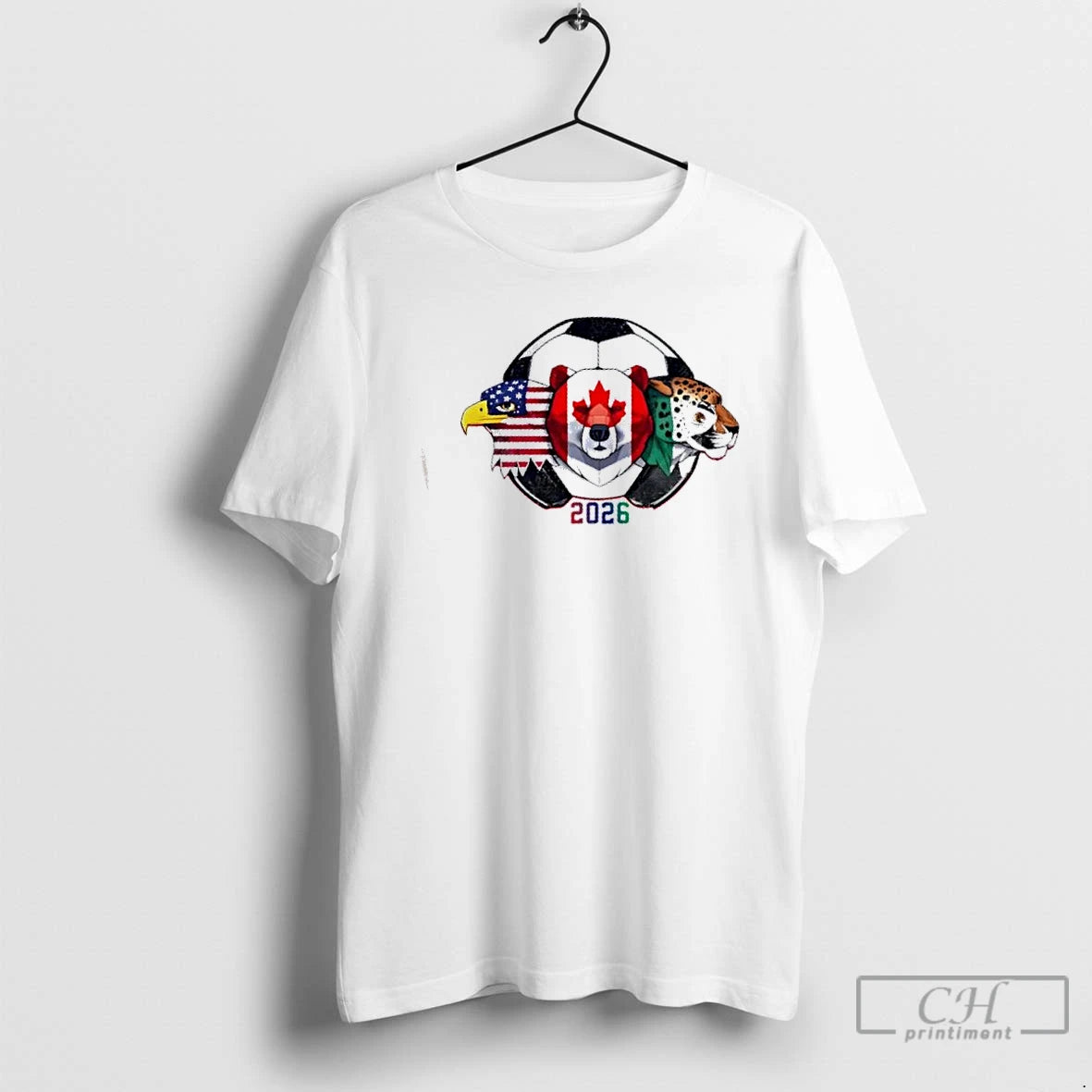 Classic North American Soccer 2026 Fan Graphic