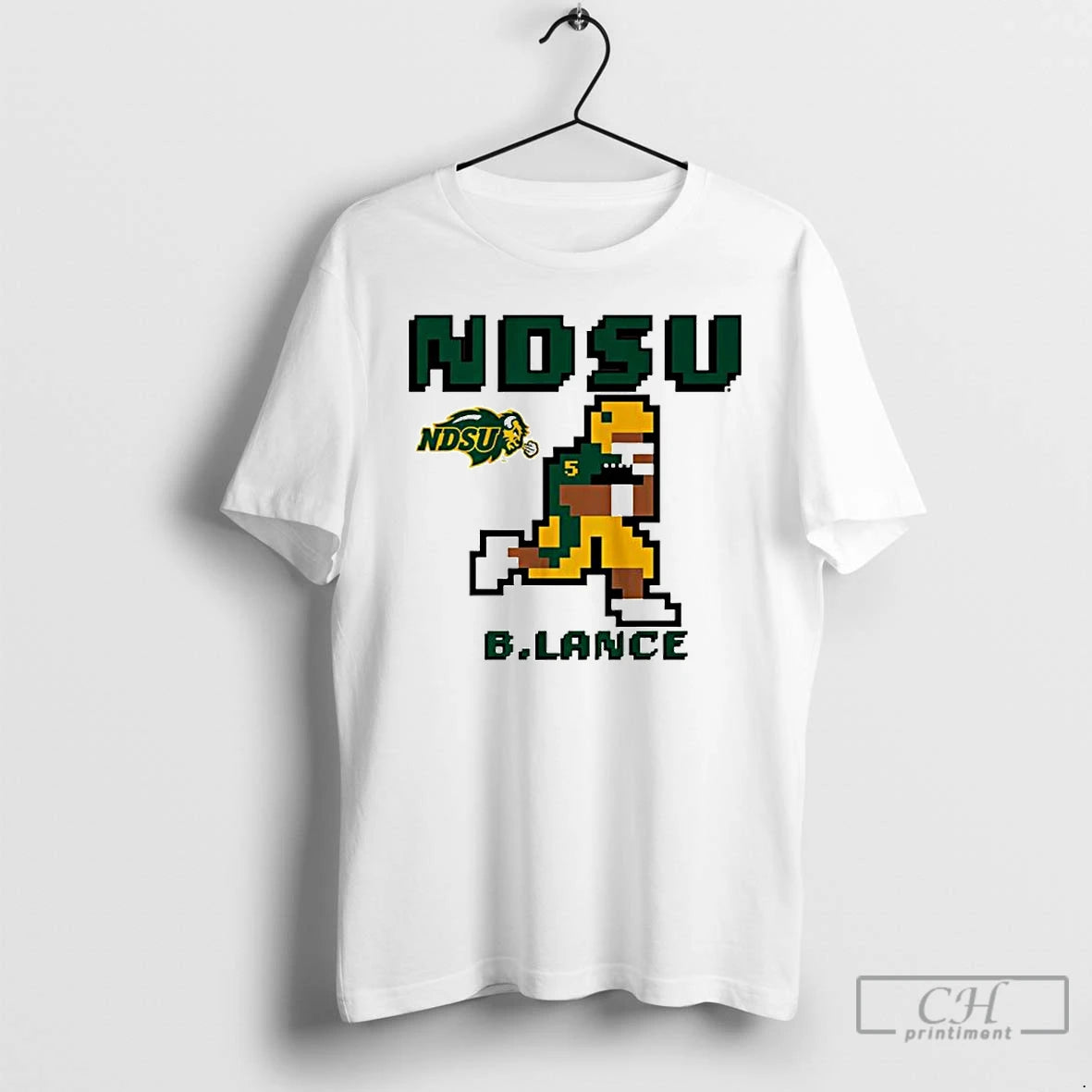 Classic North Dakota State Bison Bryce Lance Retro Baller Ornaments T-Shirts, Hoodie, Sweatshirt