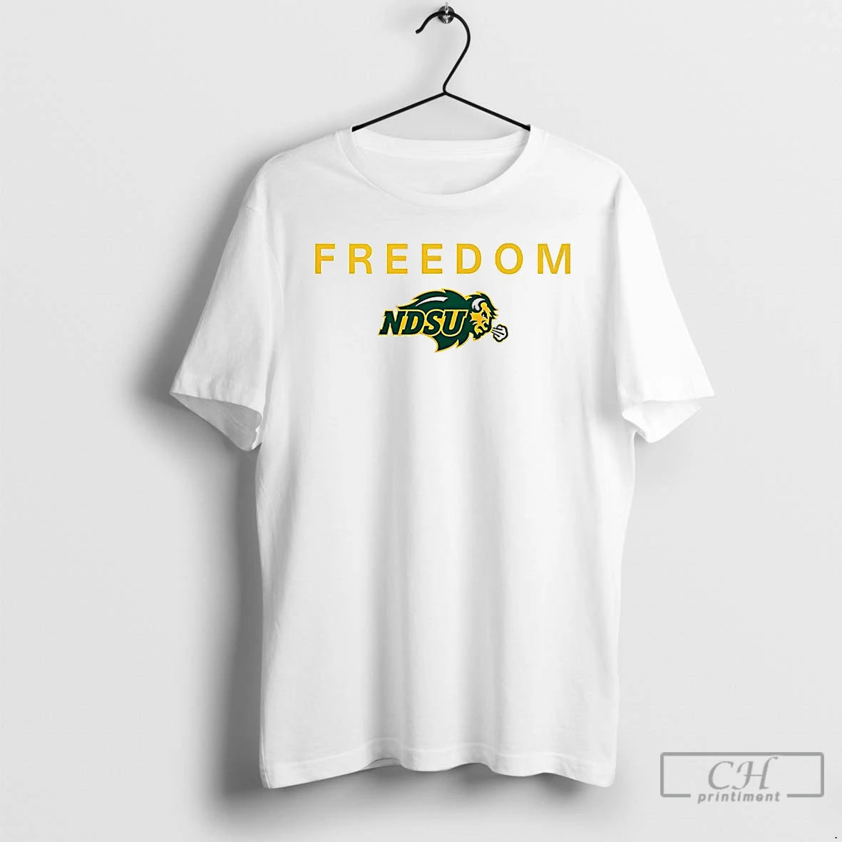 Classic North Dakota State Bison Football Freedom Logo T-Shirts, Hoodie, Sweatshirt | InkNestWear.com