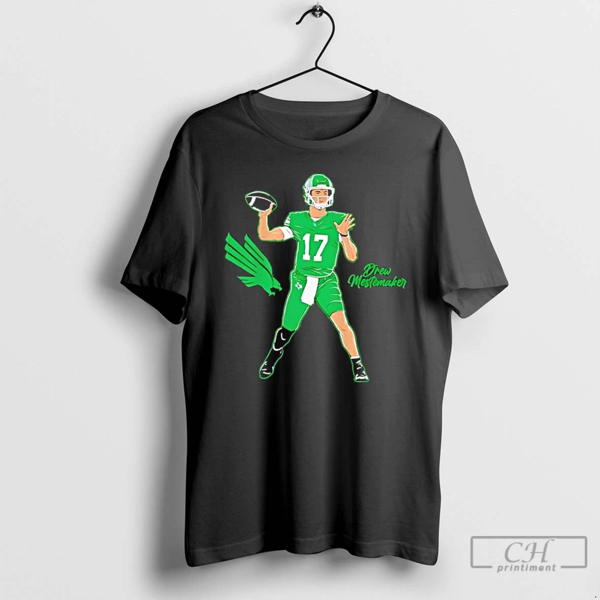 Classic North Texas Football Drew Mestemaker Superstar Pose T-Shirts, Hoodie, Sweatshirt | InkNestWear.com