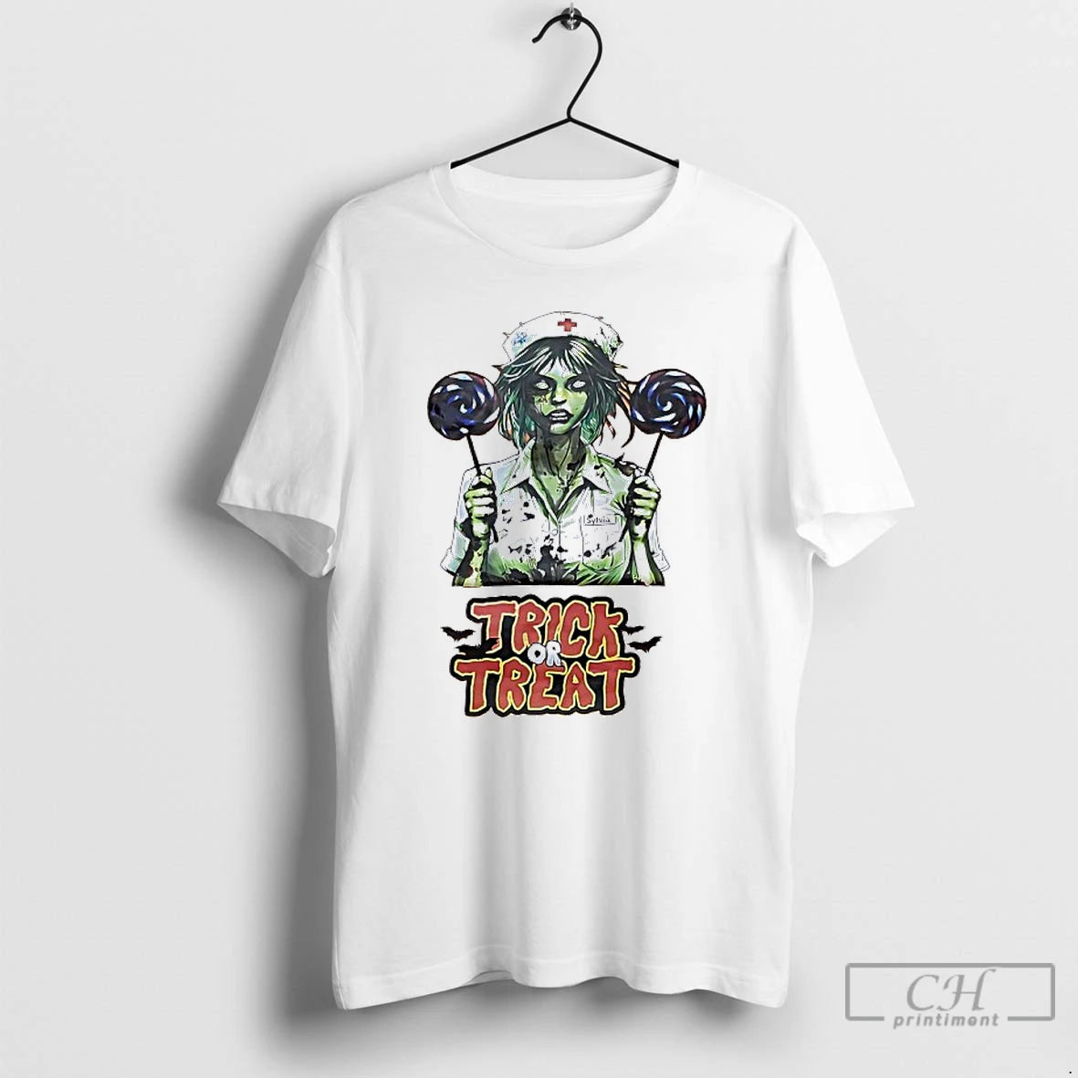 Classic Nurse Candy Trick Or Treat Halloween T Shirts Hoodie, Sweatshirt | InkNestWear.com