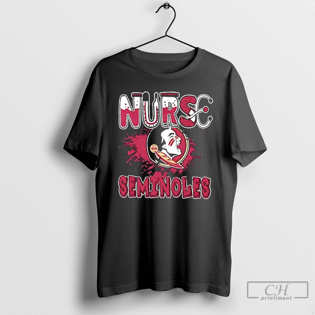 Classic Nurse X Florida State Seminoles Football T Shirts Hoodie, Sweatshirt | InkNestWear.com