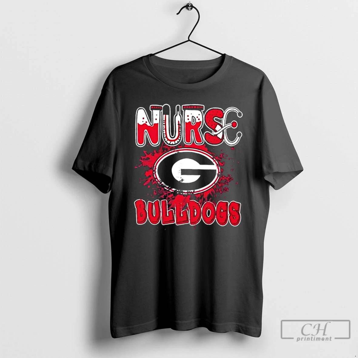 Classic Nurse X Georgia Bulldogs Football T Shirts Hoodie, Sweatshirt | InkNestWear.com