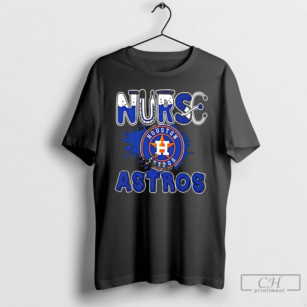 Classic Nurse X Houston Astros Baseball T Shirts Hoodie, Sweatshirt | InkNestWear.com