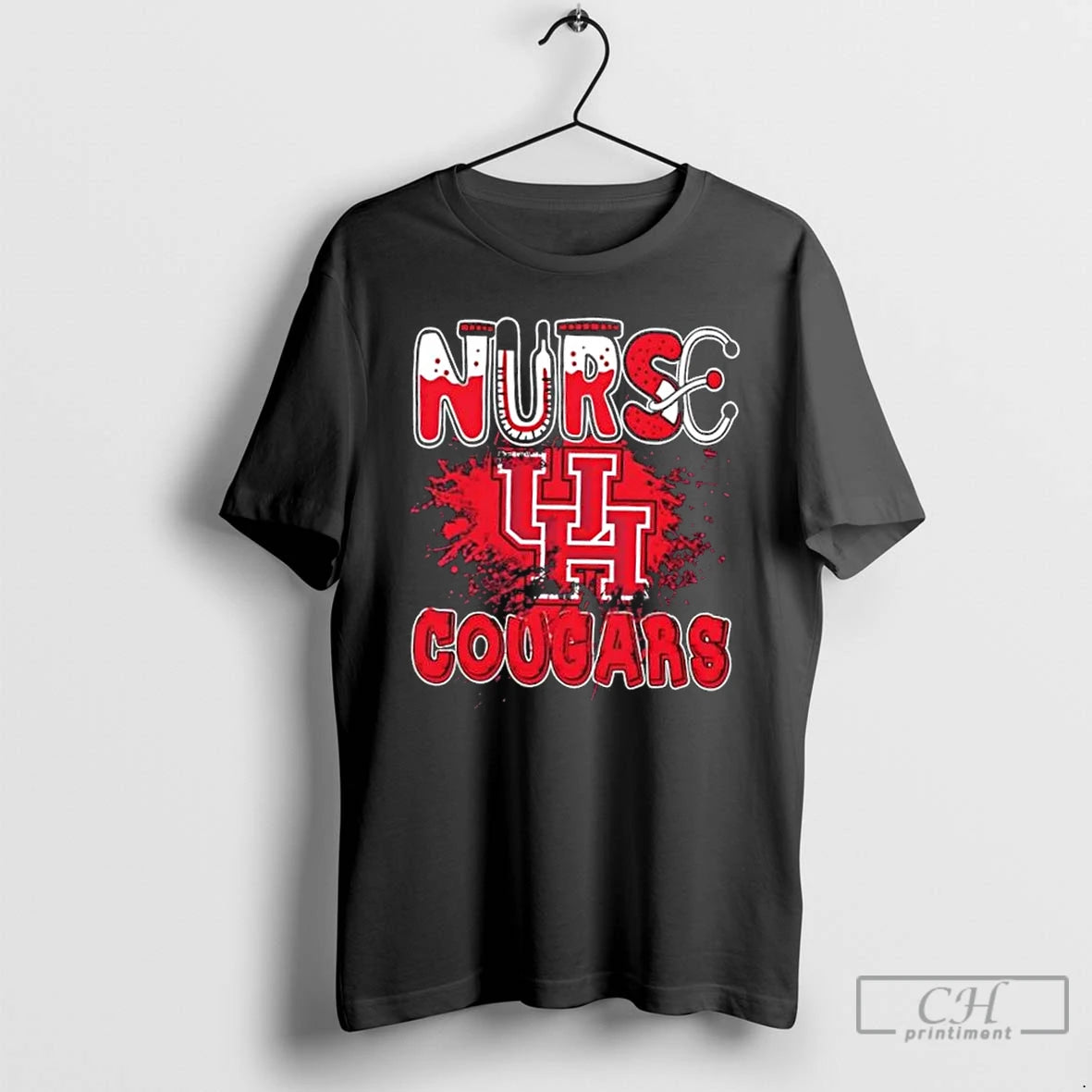 Classic Nurse X Houston Cougars Football T Shirts Hoodie, Sweatshirt | InkNestWear.com