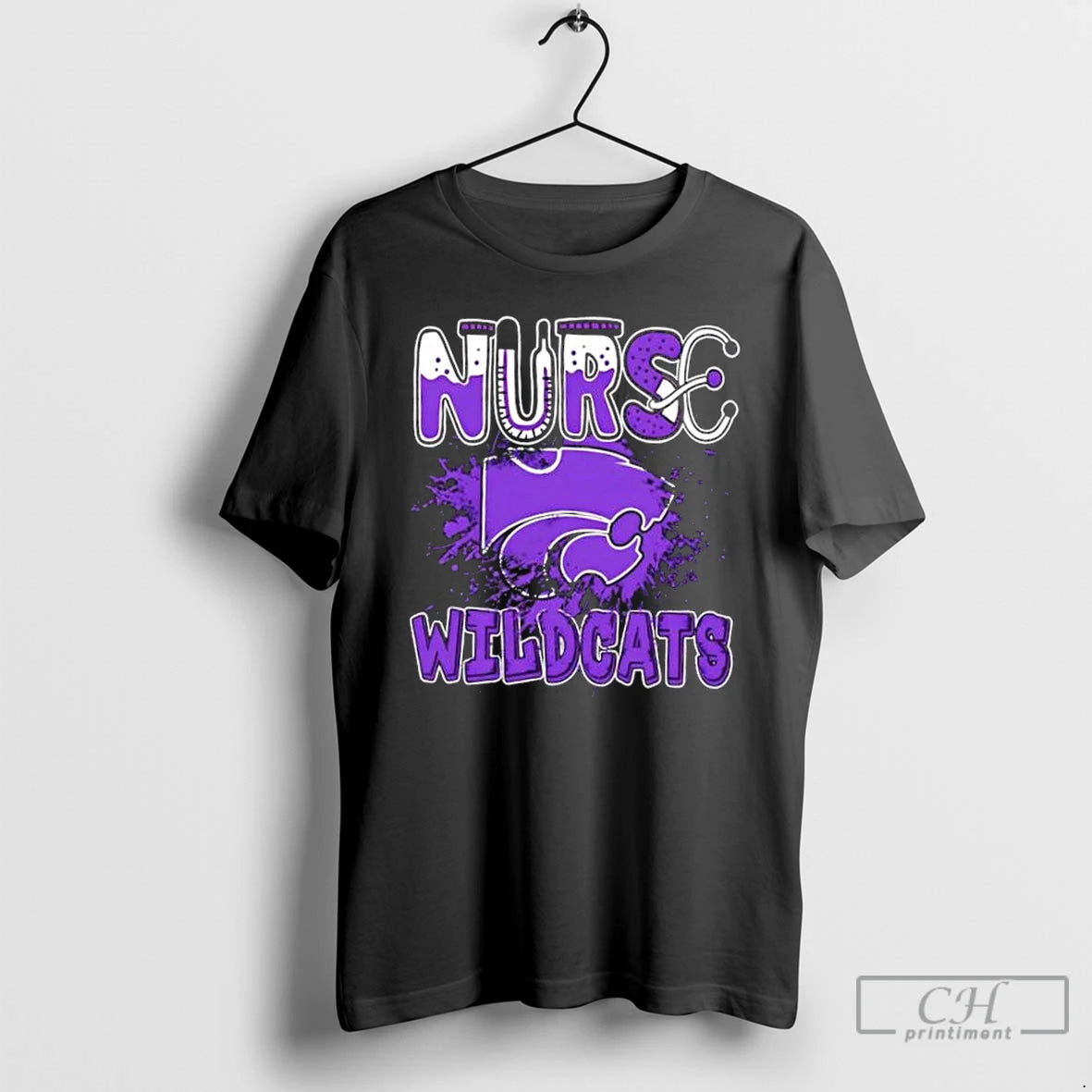 Classic Nurse X Kansas State Wildcats Football T Shirts Hoodie, Sweatshirt | InkNestWear.com
