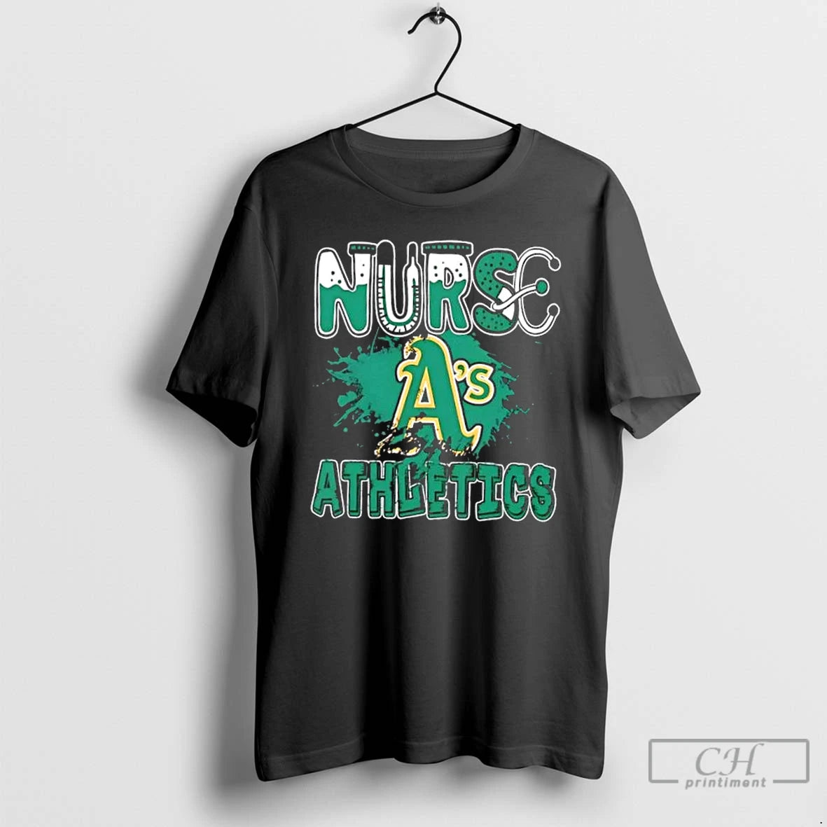 Classic Nurse X Oakland Athletics Baseball T Shirts Hoodie, Sweatshirt | InkNestWear.com