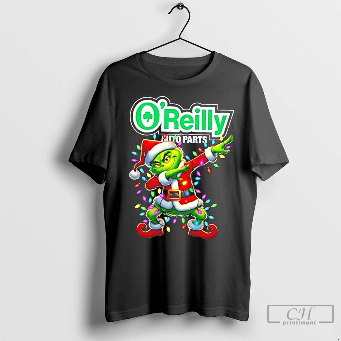 Classic Oreilly Auto Parts Grinch Dabbing Merry Christmas T-Shirts, Hoodie, Sweatshirt | InkNestWear.com
