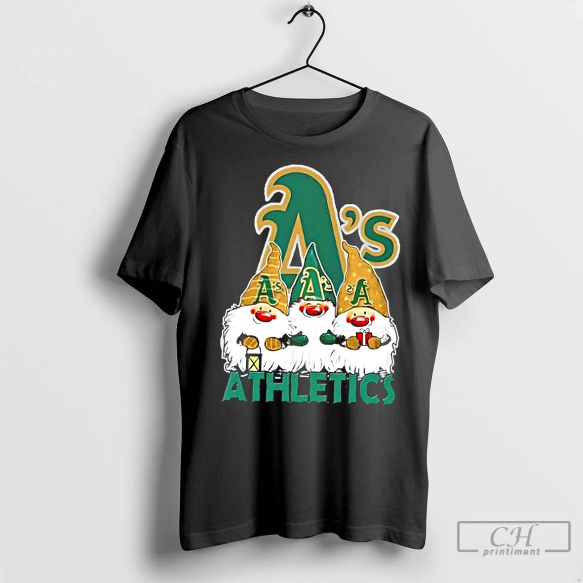 Classic Oakland Athletics X Gnomes Xmas Christmas T-Shirts, Hoodie, Sweatshirt | InkNestWear.com